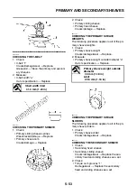 Предварительный просмотр 254 страницы Yamaha 2016 Grizzly yfm700gplg Service Manual