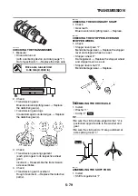 Предварительный просмотр 280 страницы Yamaha 2016 Grizzly yfm700gplg Service Manual