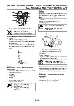 Предварительный просмотр 334 страницы Yamaha 2016 Grizzly yfm700gplg Service Manual