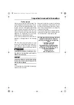 Preview for 3 page of Yamaha 210 FSH 2019 Operator'S Manual