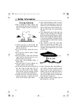 Preview for 18 page of Yamaha 212SS 2016 Owner'S/Operator'S Manual