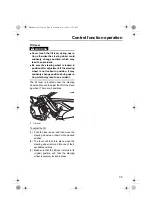 Preview for 41 page of Yamaha 212SS 2016 Owner'S/Operator'S Manual