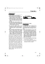 Preview for 113 page of Yamaha 212SS 2016 Owner'S/Operator'S Manual