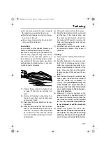 Preview for 121 page of Yamaha 212SS 2016 Owner'S/Operator'S Manual