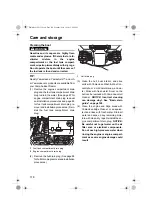 Preview for 124 page of Yamaha 212SS 2016 Owner'S/Operator'S Manual