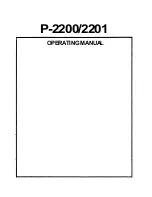 Предварительный просмотр 2 страницы Yamaha 2201 Product Manual