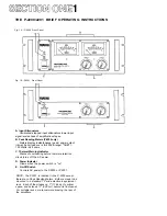 Предварительный просмотр 5 страницы Yamaha 2201 Product Manual