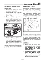 Предварительный просмотр 107 страницы Yamaha 242 Limited S Owner'S Manual