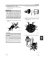 Предварительный просмотр 231 страницы Yamaha 250GETO Service Manual