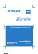 Yamaha 255XE 2021 Owner'S/Operator'S Manual preview