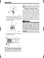 Preview for 32 page of Yamaha 25D Owner'S Manual