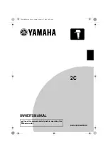 Yamaha 2C Owner'S Manual preview