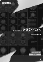 Yamaha 2FX Owner'S Manual preview