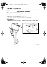 Preview for 10 page of Yamaha 30DMH Owner'S Manual