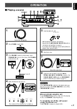 Предварительный просмотр 11 страницы Yamaha 396 Owner'S Manual