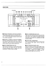 Preview for 6 page of Yamaha 4002M Operating Manual