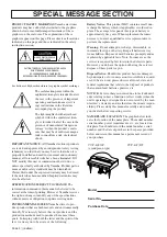 Предварительный просмотр 2 страницы Yamaha 407 Owner'S Manual