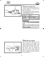 Preview for 30 page of Yamaha 40B Owner'S Manual