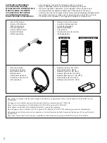 Preview for 2 page of Yamaha 485RDS Owner'S Manual