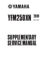 Yamaha 4XEC Supplementary Service Manual preview