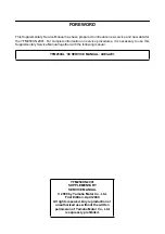 Preview for 2 page of Yamaha 4XEC Supplementary Service Manual