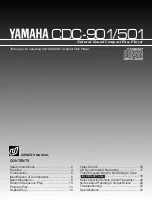 Yamaha 501 Owner'S Manual preview