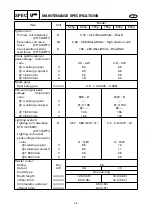 Preview for 29 page of Yamaha 50G Service Manual