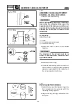 Preview for 85 page of Yamaha 50G Service Manual