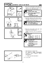 Preview for 107 page of Yamaha 50G Service Manual