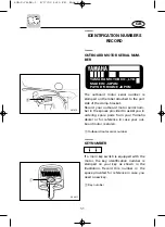 Preview for 10 page of Yamaha 50H Owner'S Manual