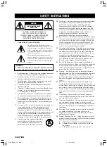 Preview for 2 page of Yamaha 5490 - HTR AV Receiver Owner'S Manual