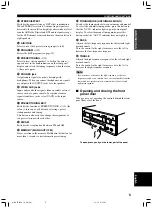 Preview for 9 page of Yamaha 5490 - HTR AV Receiver Owner'S Manual