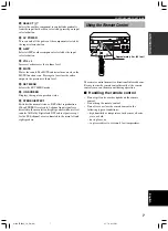 Preview for 11 page of Yamaha 5490 - HTR AV Receiver Owner'S Manual