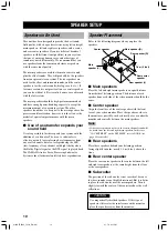 Preview for 14 page of Yamaha 5490 - HTR AV Receiver Owner'S Manual