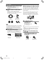 Preview for 30 page of Yamaha 5490 - HTR AV Receiver Owner'S Manual