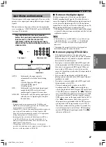 Preview for 31 page of Yamaha 5490 - HTR AV Receiver Owner'S Manual