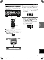 Preview for 33 page of Yamaha 5490 - HTR AV Receiver Owner'S Manual