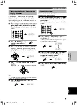 Preview for 49 page of Yamaha 5490 - HTR AV Receiver Owner'S Manual