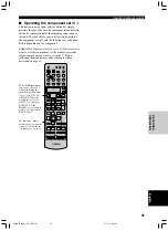 Preview for 55 page of Yamaha 5490 - HTR AV Receiver Owner'S Manual