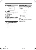 Preview for 66 page of Yamaha 5490 - HTR AV Receiver Owner'S Manual