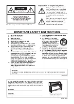 Preview for 4 page of Yamaha 585 Owner'S Manual