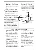 Preview for 3 page of Yamaha 5990 - HTR AV Receiver Owner'S Manual