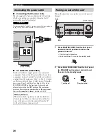 Preview for 32 page of Yamaha 5990 - HTR AV Receiver Owner'S Manual