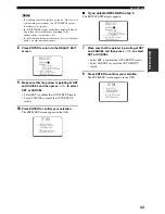 Preview for 37 page of Yamaha 5990 - HTR AV Receiver Owner'S Manual