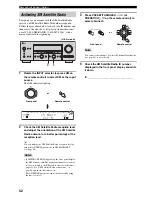 Preview for 56 page of Yamaha 5990 - HTR AV Receiver Owner'S Manual