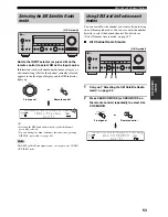 Preview for 57 page of Yamaha 5990 - HTR AV Receiver Owner'S Manual