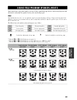 Preview for 73 page of Yamaha 5990 - HTR AV Receiver Owner'S Manual