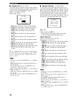 Preview for 82 page of Yamaha 5990 - HTR AV Receiver Owner'S Manual