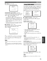 Preview for 83 page of Yamaha 5990 - HTR AV Receiver Owner'S Manual