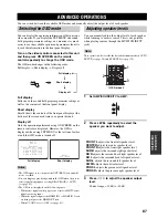 Preview for 91 page of Yamaha 5990 - HTR AV Receiver Owner'S Manual